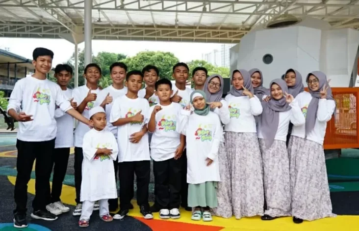 Berbagi Kasih, CIBIS Park Gelar Santunan Anak Yatim
