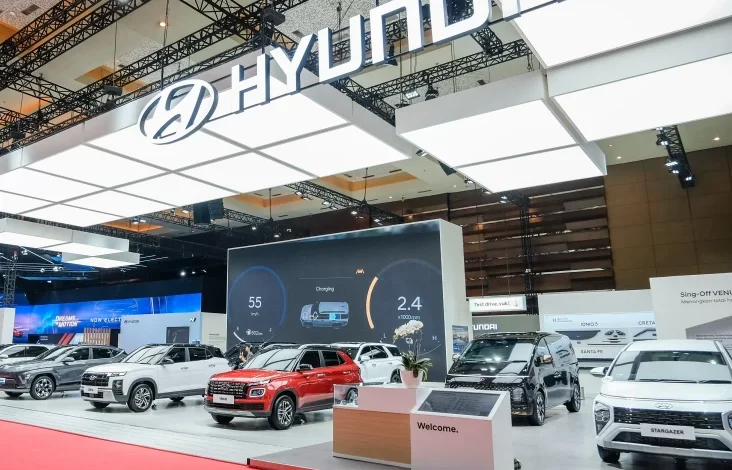 Hyundai Bukukan 2.012 SPK di area area IIMS 2025 dengan Strategi SUV Jitu