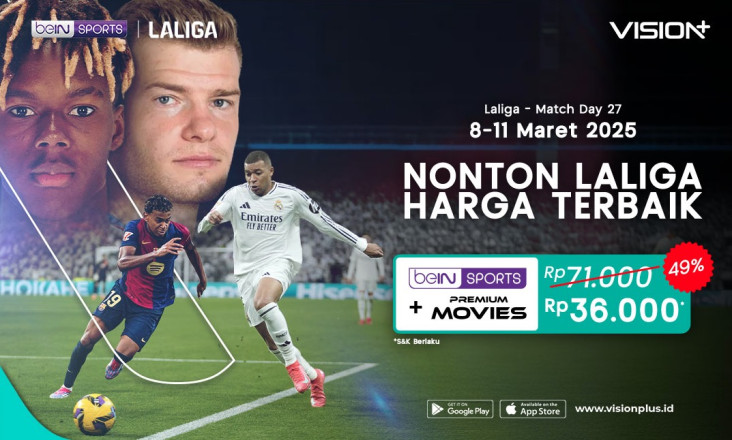 Jadwal & Link Streaming LaLiga Matchday 27: Barcelona vs Osasuna serta juga Real Madrid vs Rayo Vallecano