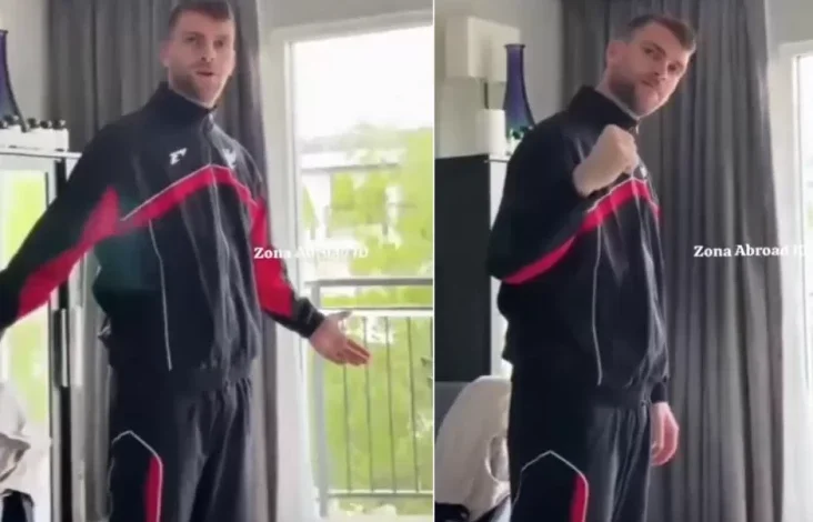 Momen Akrab Sandy Walsh juga juga Maarten Paes di tempat area Kamar Hotel: Mantap, 3 Poin!