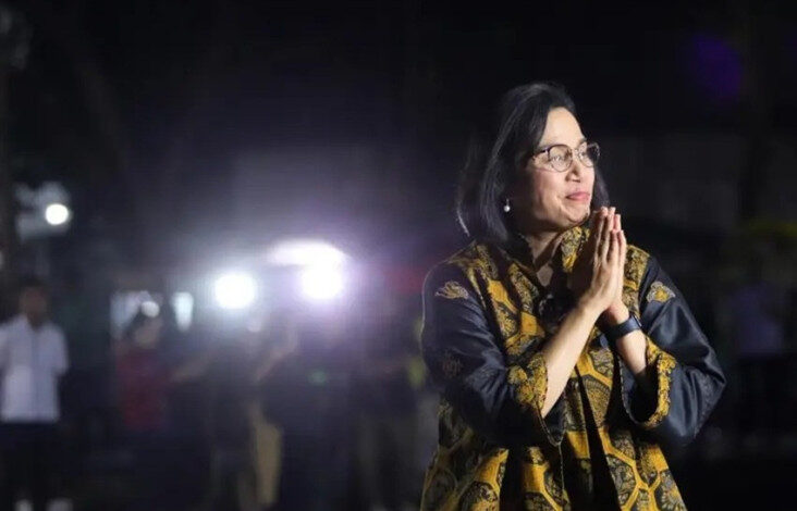 Sri Mulyani: Saya di area area Sini, Berdiri juga Tidak Mundur