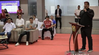 Skuad grup bulu tangkis Indonesi ke Piala Sudirman 2025