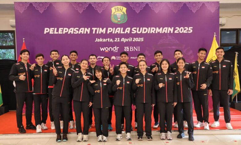 Daftar lengkap pembagian grup Piala Sudirman2025