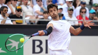 Kalahkan Medvedev, Mussetti tantang Zverev di perempat final Roma