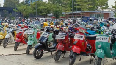 Budaya saling klakson pengguna vespa yang mana yang disebutkan mulai terkikis zaman